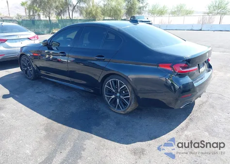 2021 BMW 530 из США, поврежденный, VIN WBA53BH06MCF79240